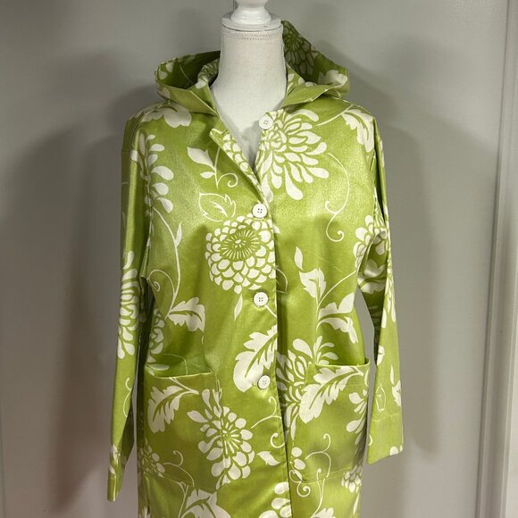 Fabulous Print and Color plus Waterproof with Hood All-Weather Coat - Picture 2 of 9